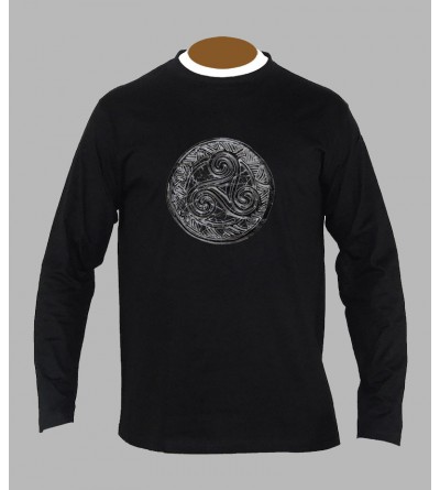 T-shirt breton triskel manches longues